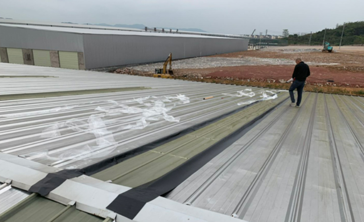 东宝厂房屋面防水维修案例